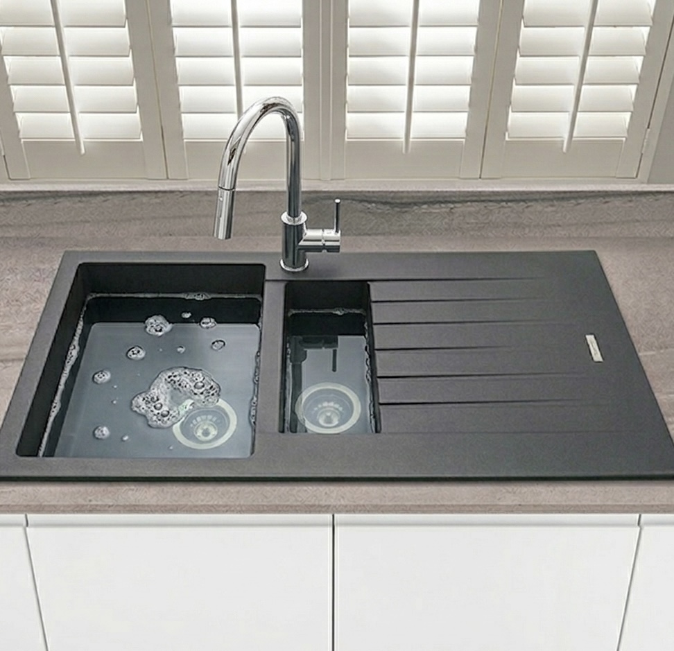 Blocked Kitchen Sink in St Neots